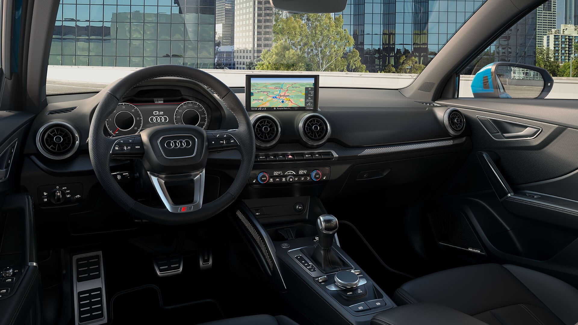 Audi Q2 facelift interieur