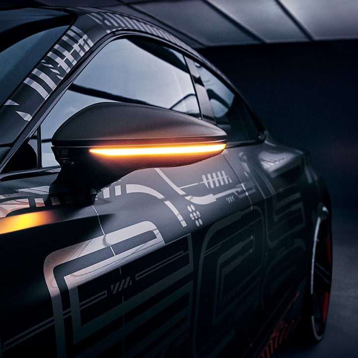 audi etron gt verlichting