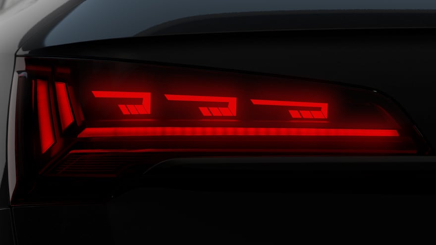 oled licht q5 sportback