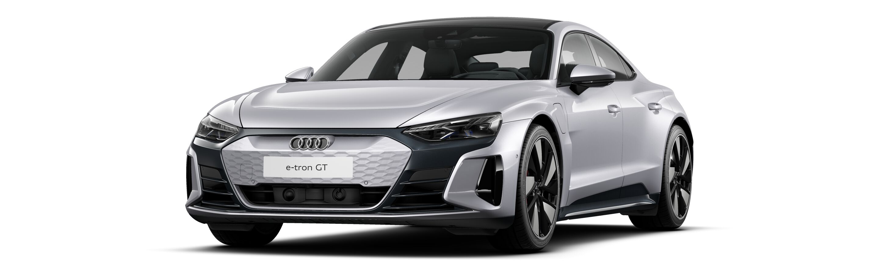 audi e-tron gt zilver