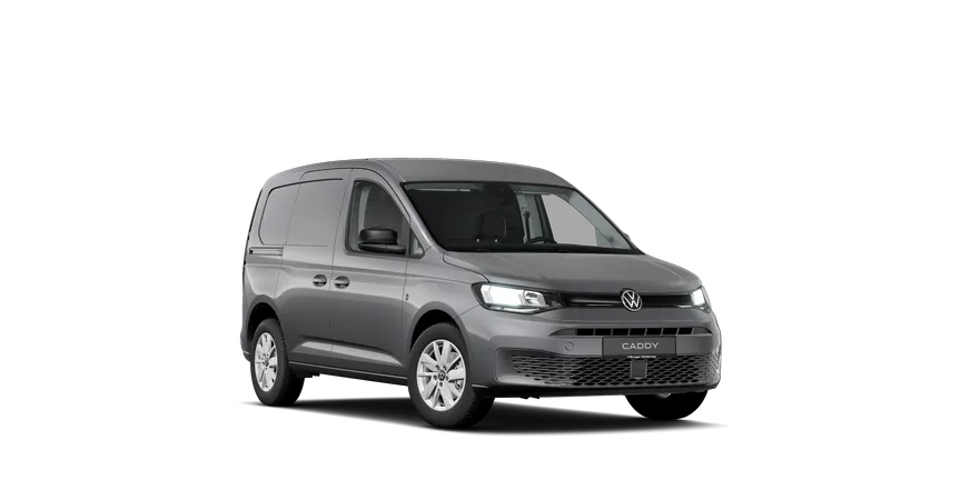 Volkswagen Bedrijfswagens Caddy Grijs Schuinvoor Modelfoto