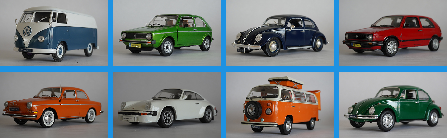 Classic Car Miniatuur Overzicht