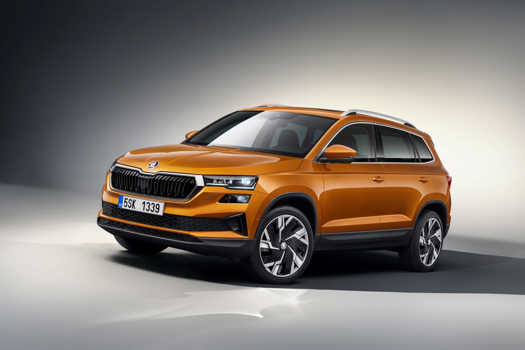 skoda karoq oranje