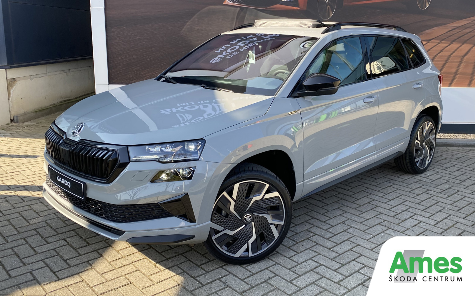 skoda karoq facelift in de showroom