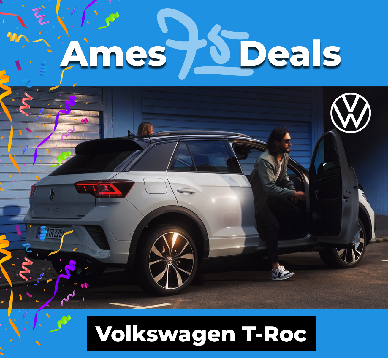 volkswagen t-roc ames actie