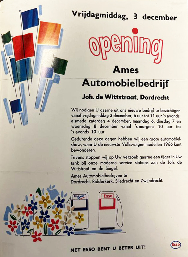 poster ames opening