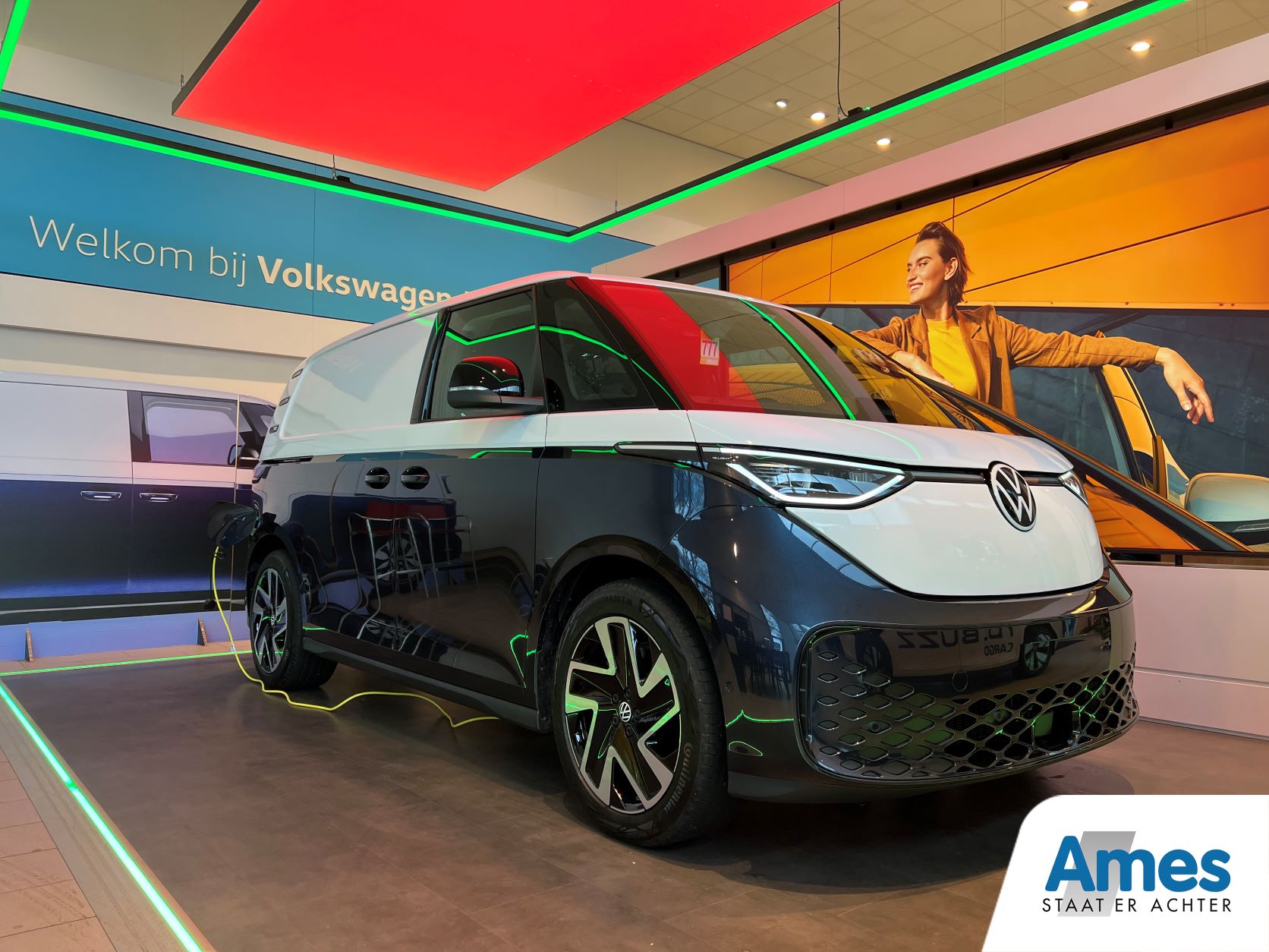 vw id buzz cargo showroom