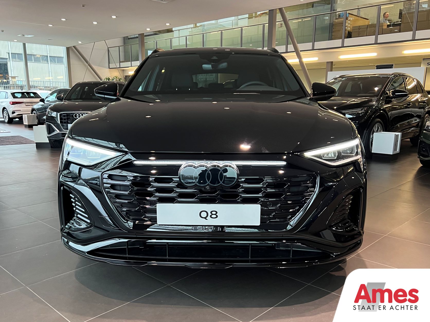 audi q8 etron voorkant