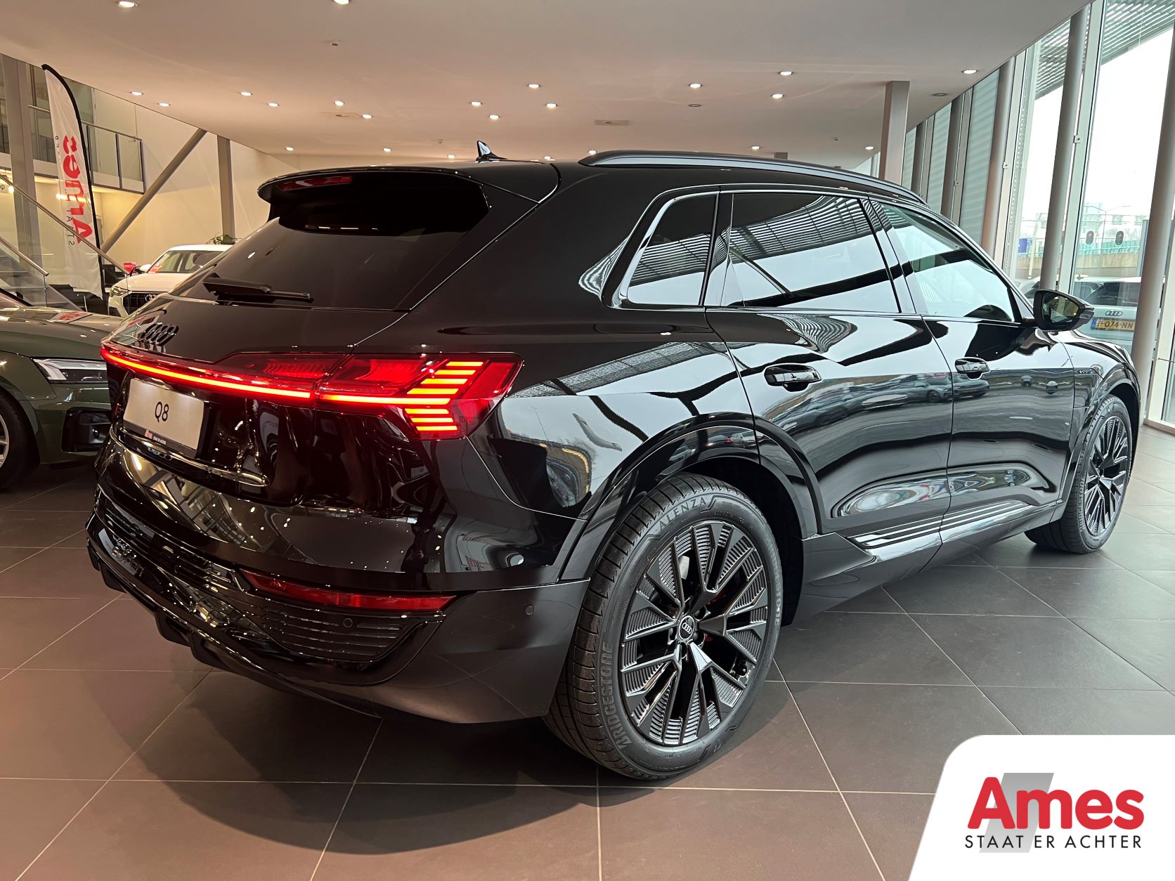 audi q8 e-tron showroom