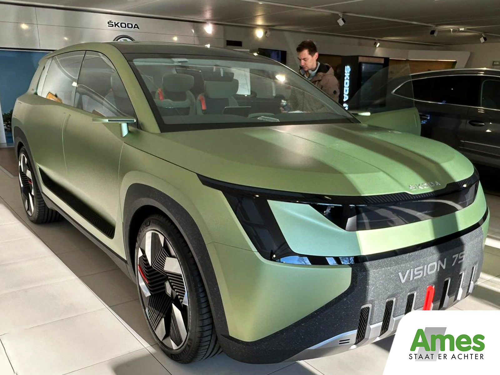 skoda vision 7s showroom