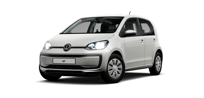 Volkswagen Up! Wit Schuinvoorkant Modelfoto