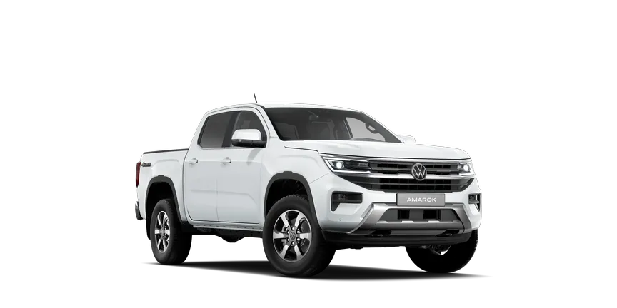 Volkswagen Bedrijfswagens Amarok Wit Schuinvoorkant Modelfoto